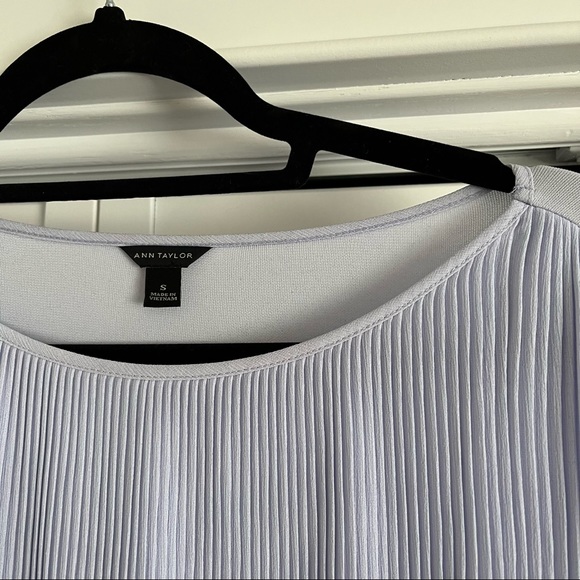 Ann Taylor Pleated Blouse - Picture 3 of 4